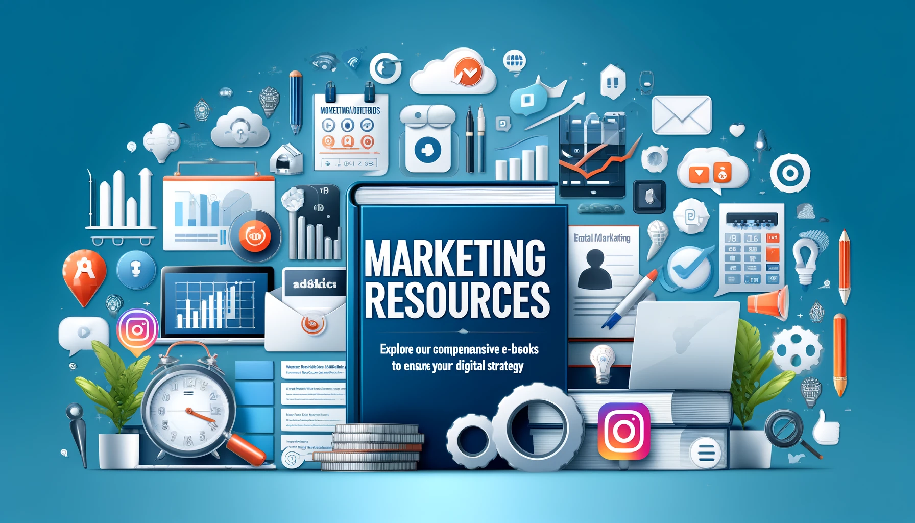 DALL·E 2024-05-23 13.22.15 - Marketing Resources Hub hero image Marketing Resources Hub hero image