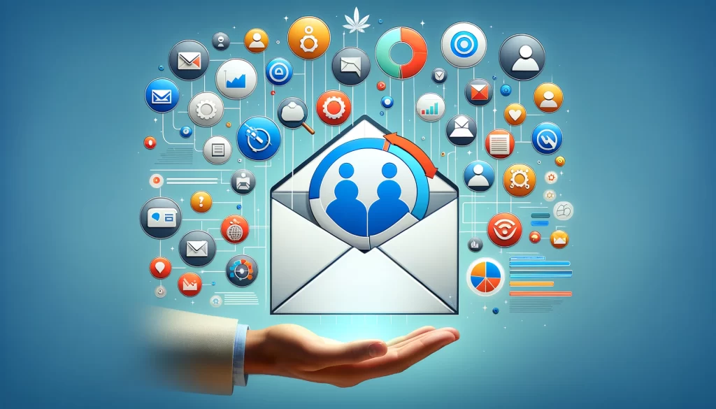 DALL·E 2024-06-10 10.48.30 - An image representing email list segmentationl