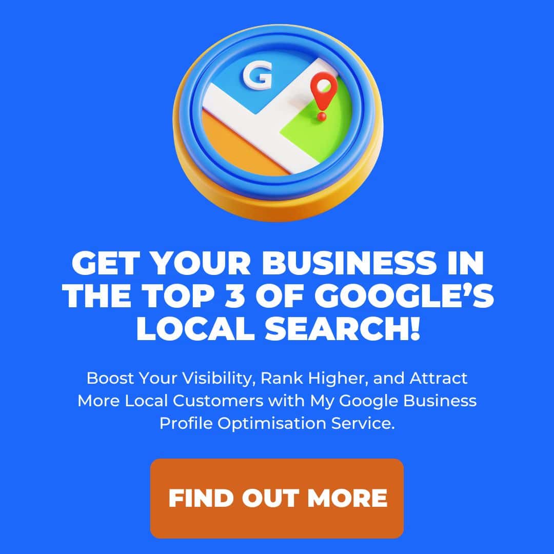 Google Business Profile Optimisation Service Popup