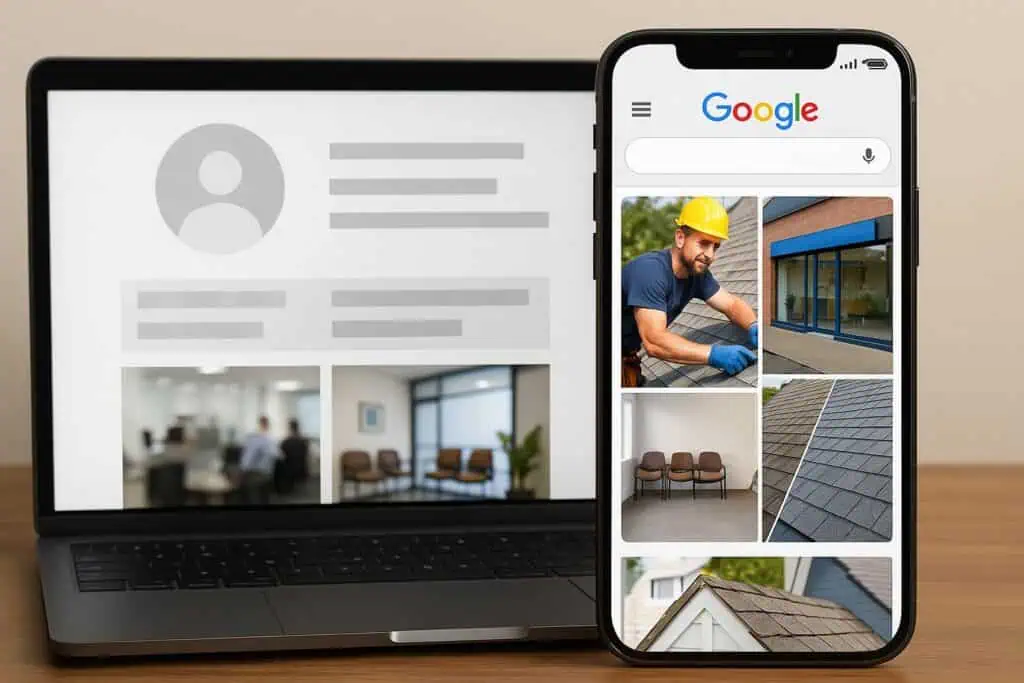 8 Google Business Profile Mistakes in Glasgow | Are These Costing Your Business the Top Spot 3 image showing Poor Use of Photos and Visual Content