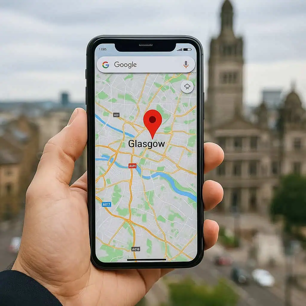 Why Google Maps Ranking in Glasgow Matters More Than Ever 1 Google Maps Ranking in Glasgow