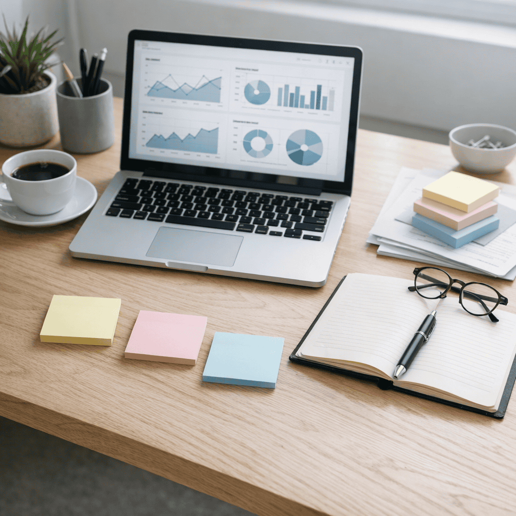 Developing Evergreen Content: 10 Practical Strategies for Long-Term SEO Success 3 Developing Evergreen Content - Marketing analytics on screen