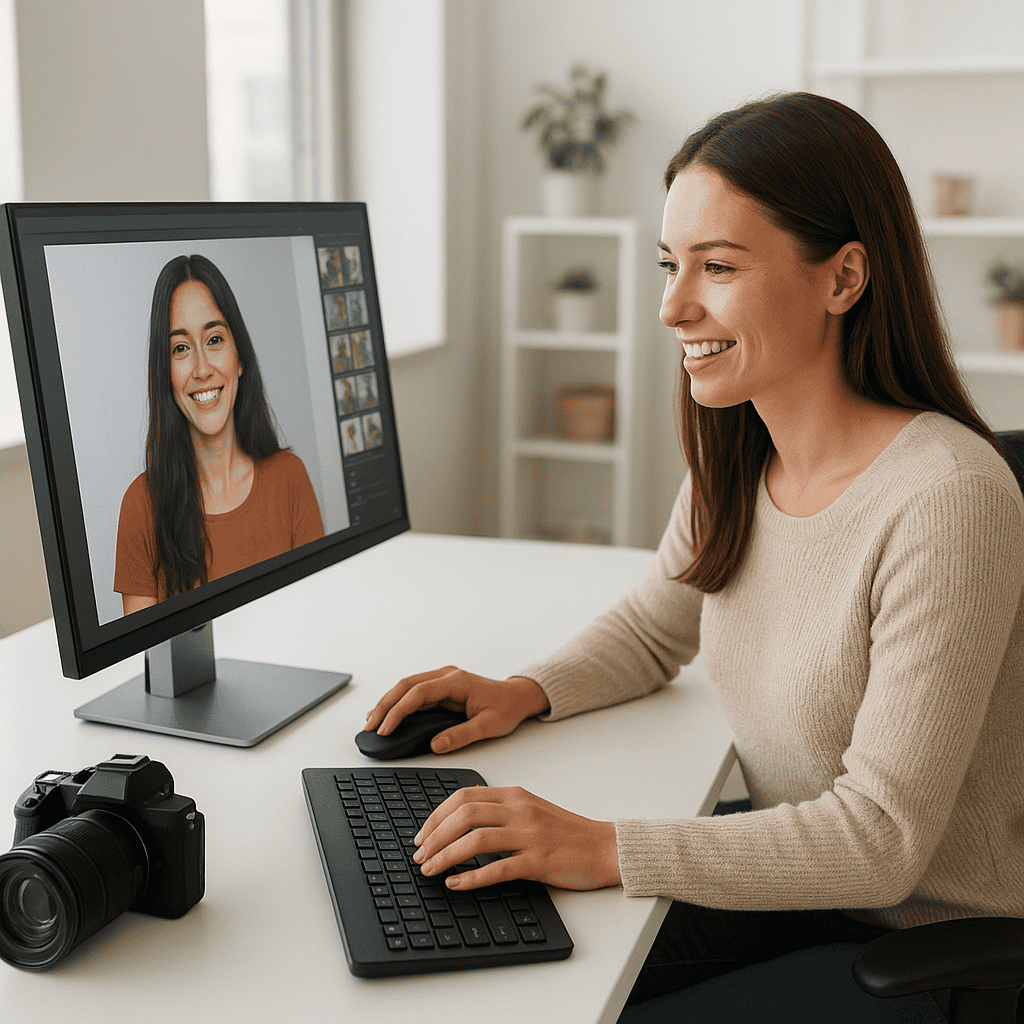 10 Google Business Profile Mistakes That Are Hurting Your Local Rankings 2 Google Business Profile Mistakes - Consultant on zoom call