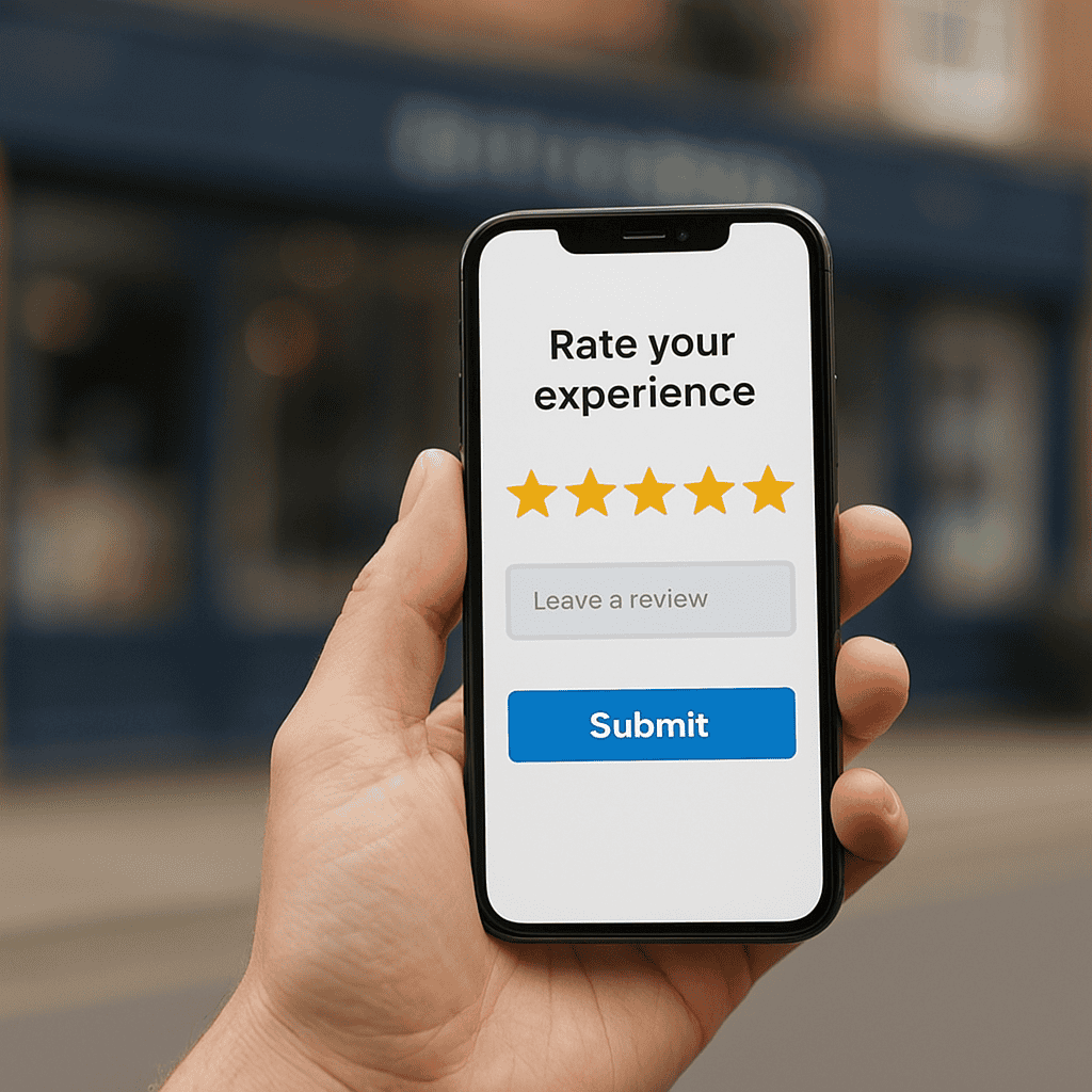 How to Get Better Google Business Profile Reviews for Your UK Business 4 Google Business Profile reviews - Mobile showing GBP review page