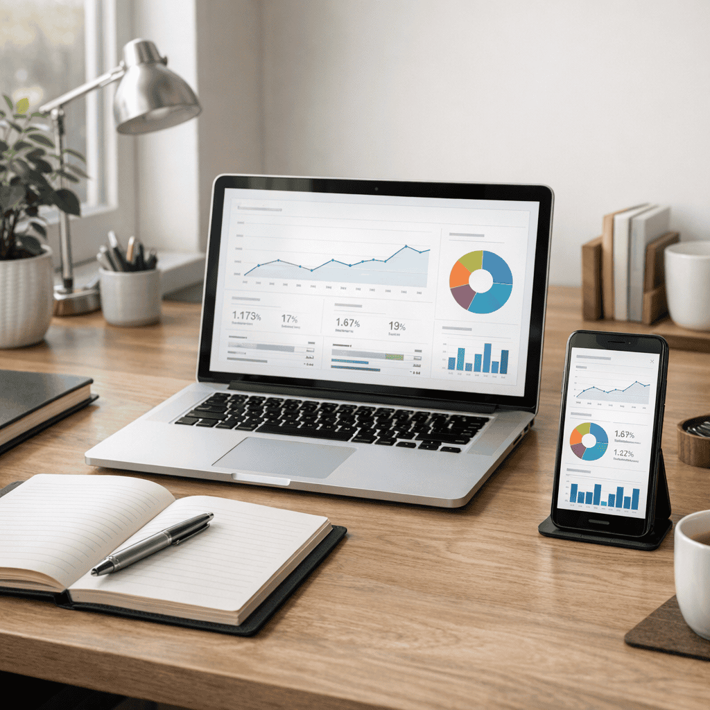 How to Improve Email Deliverability: 10 Practical Ways to Reach More Inboxes 3 How to improve email deliverability - Laptop with data