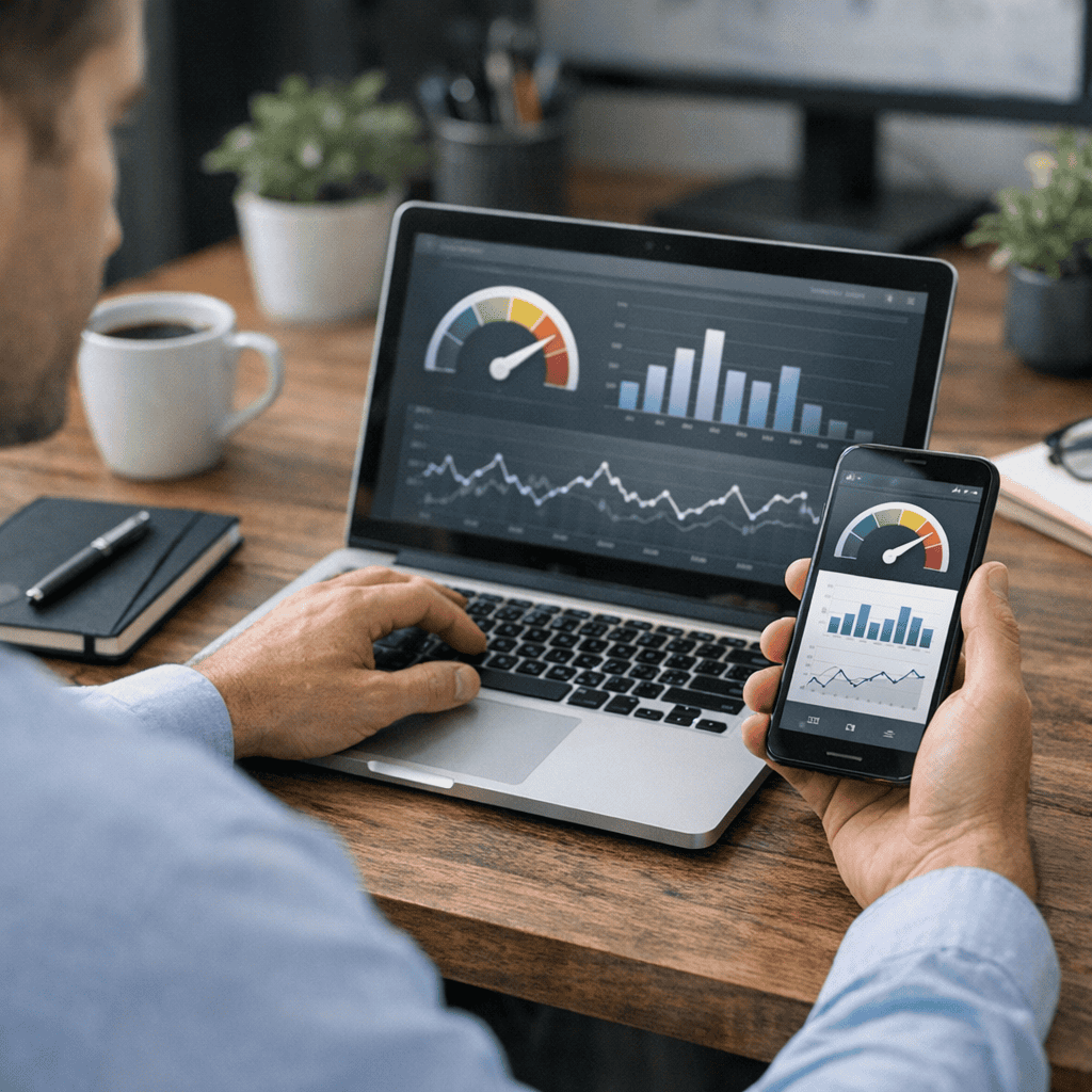 Mobile Optimisation for Websites: 10 Practical Tips to Improve Performance and Conversions 2 Mobile Optimisation for Websites - Freelancer checking mobile speed