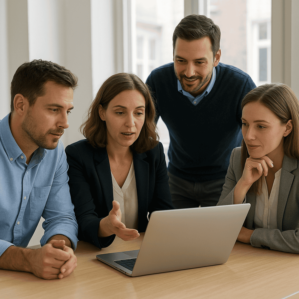 How to Optimise Your Homepage for Kilmarnock SEO: 7 Practical Ways to Improve Visibility 2 Optimise Your Homepage for Kilmarnock - agency discussing analytics