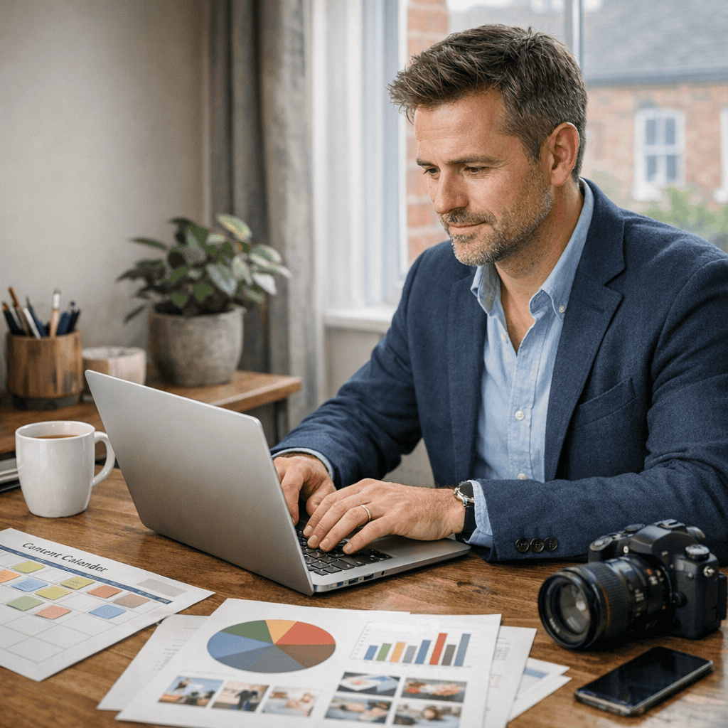 Unlocking Brand Loyalty Through Powerful Storytelling 4 Unlocking Brand Loyalty - Consultant checking data on laptop