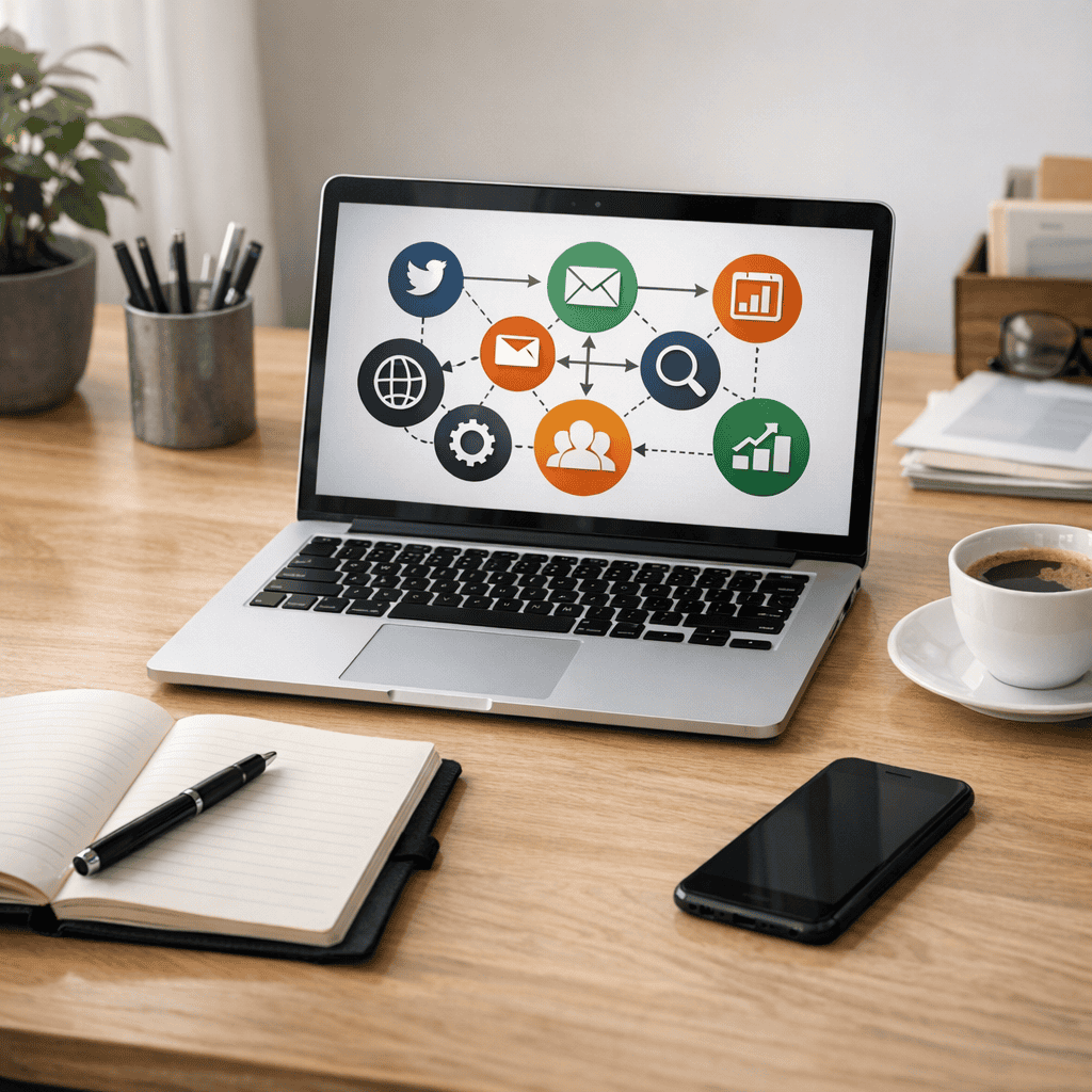 How to Create Digital Marketing Campaigns That Deliver Real Results 7 creating digital marketing campaigns - Map of steps in a campaign