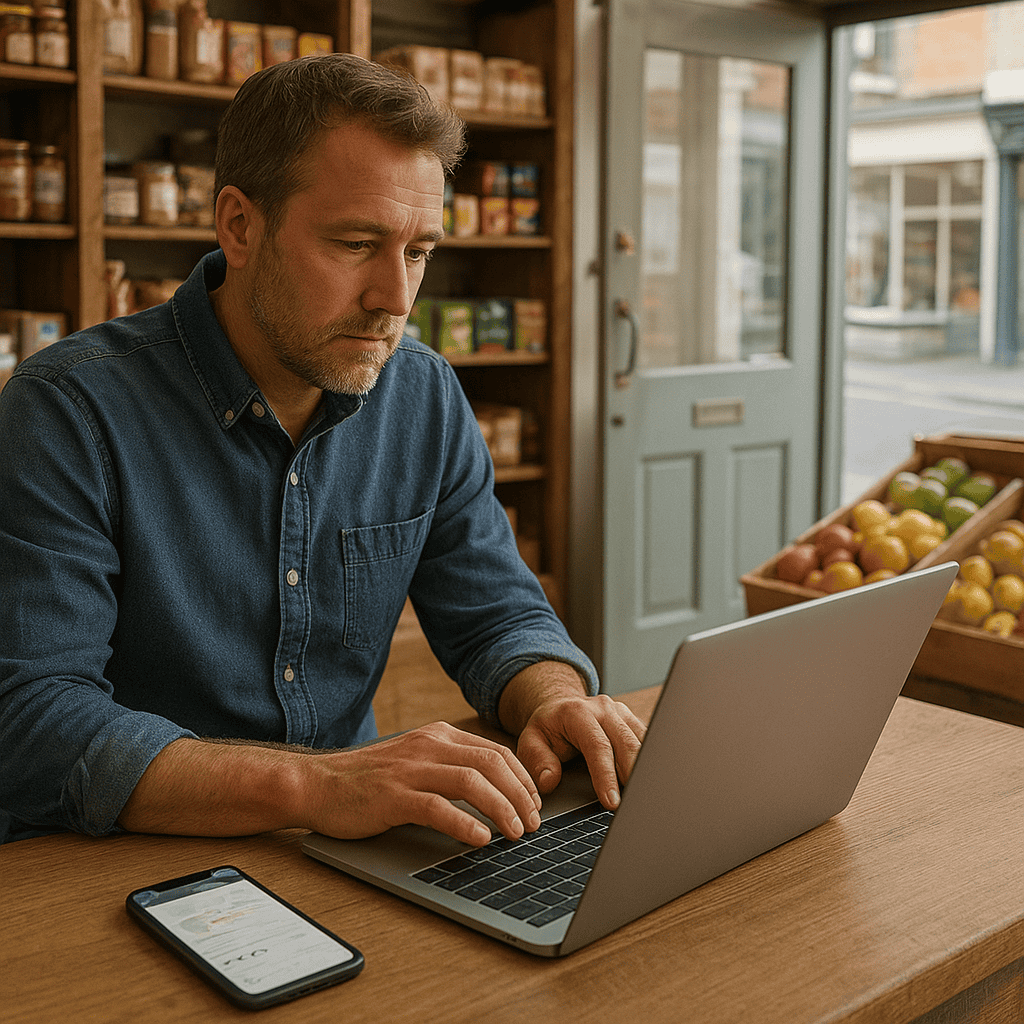 Google Business Profile Posts for Local Traffic: A Practical Guide for UK Businesses 7 Client working on google business profile posts